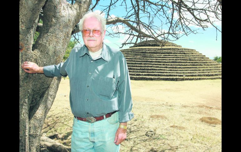 Personaje. Phil Weigand (Felipe) se empeñó en impulsar las investigaciones de la tradición Teuchitlán. EL INFORMADOR /