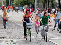 El recorrido impulsa la cohesión social y la recuperación del espacio público. ARCHIVO /