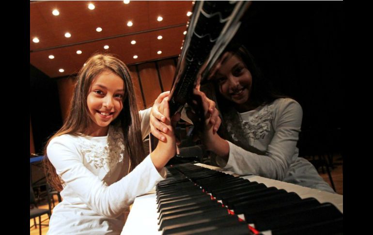 La pianista de 11 años se presentará en el Teatro Degollado antes de ir al Carnegie Hall de Nueva York. ARCHIVO /