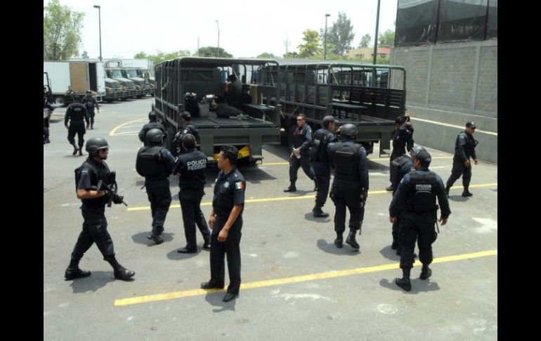 Los Policías Federales se instalarán en la entidad para resguardar el aeropuerto y la zona hotelera. ARCHIVO /