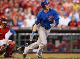 Ryan Sweeney durante el partido de hoy contra los Rojos de Cincinnati. AFP /