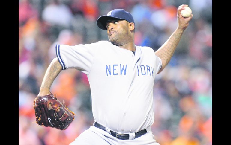 C.C. Sabathia y los Yanquis abrieron ayer un enfrentamiento de tres duelos ante los Orioles de Baltimore. AFP /