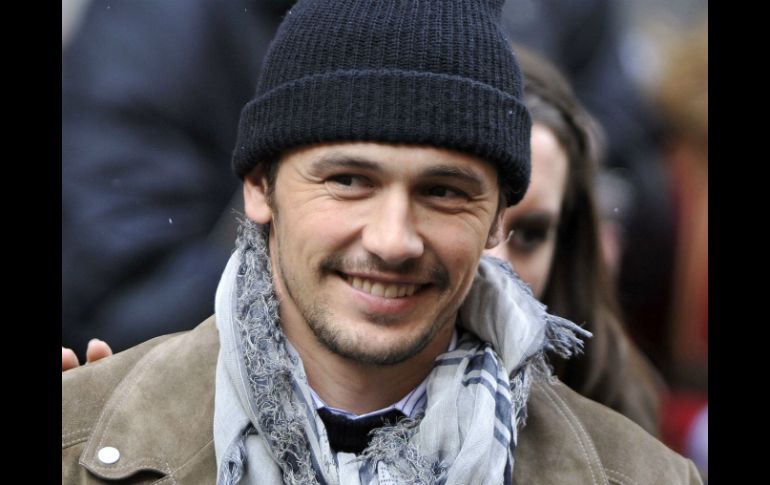 James Franco hace frente con humor a los rumores que aseguran que es homosexual. ARCHIVO /