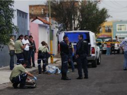 Vecinos de Carrillo Sánchez denunciaron el hecho a la Policía Municipal y en pocos minutos acudieron gendarmes y paramédicos. EL INFORMADOR /