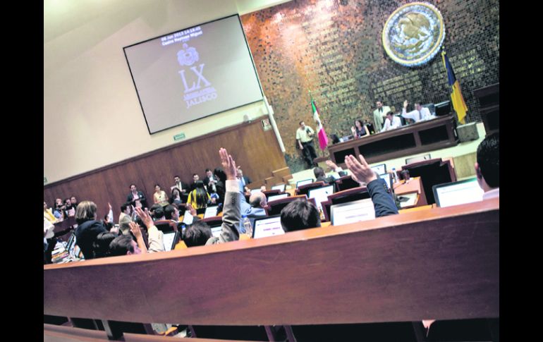 Diputados locales pronostican un escenario complicado para el cierre de año, al igual que ha ocurrido en anteriores legislaturas. EL INFORMADOR /