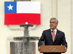 El presidente de Chile, Sebastián Piñera durante la conmemoración del 40 aniversario del golpe militar en Chile. AFP /