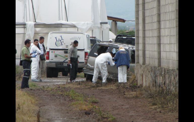 Los cuerpos fueron encontrados la mañana del 6 de septiembre a unos 300 metros del camino a la Cofradía. ARCHIVO /