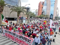 El SME consideran que fue todo un éxito la movilizaciones de este jueves en distintas dependencias de la capital. SUN /