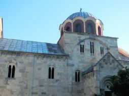 El monasterio de Studenica dedicado a la Presentación de la Bienaventurada Virgen María es la iglesia principal de los templos serbios. ESPECIAL /