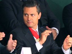 Enrique Peña Nieto recalca que su obligación es salvaguardar y velar por los derechos de los ciudadanos. NTX /