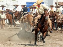 La celebración del 93 aniversario de Charros de Jalisco está en su pleno apogeo.  /