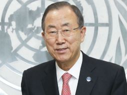 Ban Ki-moon se encuentra satisfecho con el ingreso de Siria a la convención. ARCHIVO /