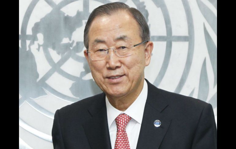 Ban Ki-moon se encuentra satisfecho con el ingreso de Siria a la convención. ARCHIVO /