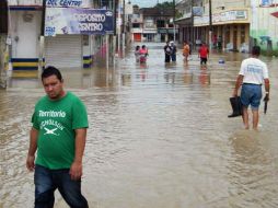 Varias comunidades veracruzanas han sufrido intensos daños provocados por el huracán. NTX /