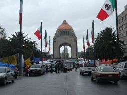 Se prevé que a las 23:00 horas lleven a cabo un ''Grito alternativo'' en el monumento a la Revolución. NTX /