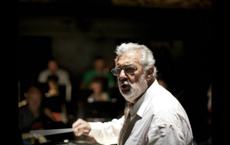 Ópera de los Ángeles, dirigida por Plácido Domingo, prepara la obra ''Carmén''. EFE /