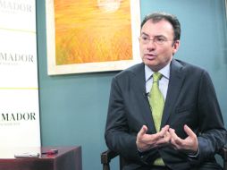 Videgaray, afirmó en entrevista con EL INFORMADOR, que una familia pobre gasta más de la mitad de sus ingresos en alimentos y medicinas EL INFORMADOR /