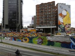 El siguiente proyecto de Vértigo es organizar en el primer festival de arte urbano de Colombia: ''Ciudad Mural''. AP /