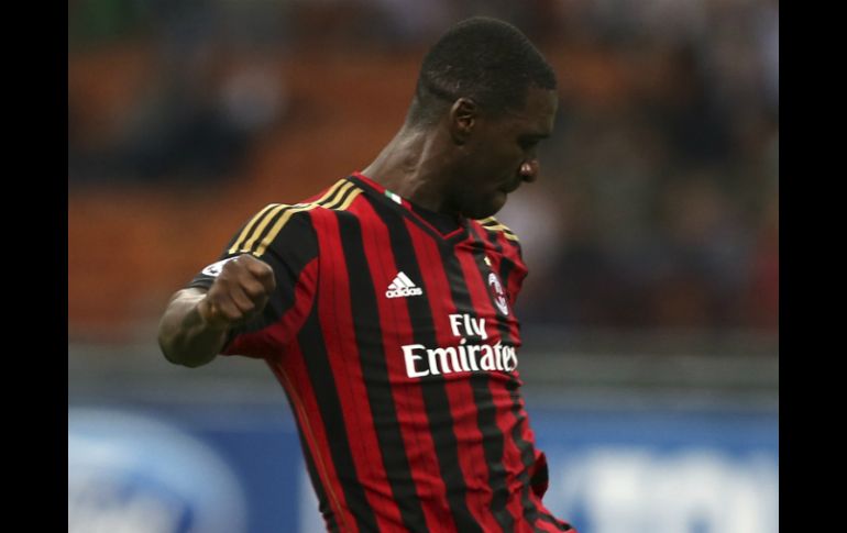 Cristian Zapata logró abrir el marcador en el minuto 82. AP /