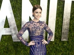 Lily Collins, que saltó a la fama al estelarizar ''Cazadores de sombras'',  es la ''más peligrosa del año''. ARCHIVO /