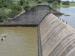 La presa La Vega, una de las que está al máximo de su capacidad. ARCHIVO /