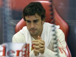 Alonso no tiene intenciones de cambiar de equipo. AP /