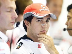 ''Checo'' ha enfrentado muchas dificultades este primer año con McLaren. AFP /