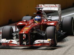 Alonso quiere terminar su carrera en la Fórmula 1 con el Cavalino Rampante. EFE /