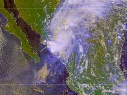 Se espera que para este sábado el frente frío 1 se localizará sobre Texas en los límites con Tamaulipas.Imagen de CONAGUA  /