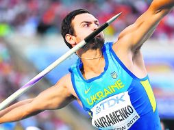 El lanzador de jabalina ucraniano, Roman Avramenko, fue el atleta que se dopó en el pasado Mundial de Moscú. AFP /