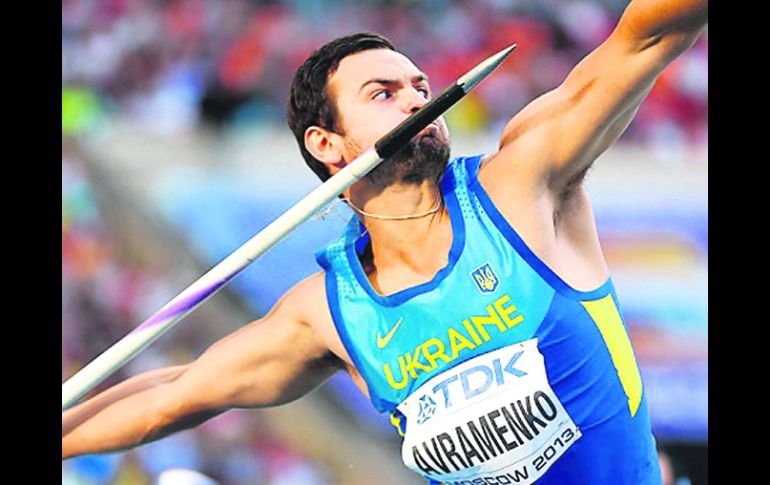 El lanzador de jabalina ucraniano, Roman Avramenko, fue el atleta que se dopó en el pasado Mundial de Moscú. AFP /