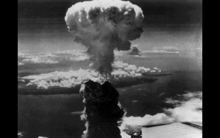 La bomba atómica, que pudo estallar en la costa este de EU, era de cuatro megatoneladas; 260 veces más potente que la de Hiroshima. ARCHIVO /