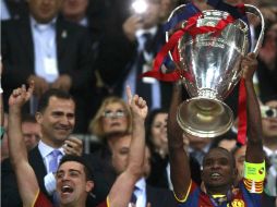 El francés Eric Abdial ganó la Champions League del 2011 con el Barcelona. ARCHIVO /