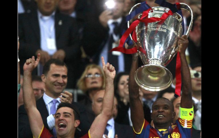 El francés Eric Abdial ganó la Champions League del 2011 con el Barcelona. ARCHIVO /