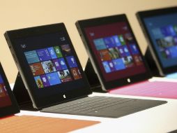 Surface Tablet de Microsoft en 2012. ARCHIVO /