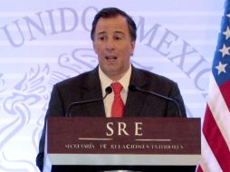 Meade participará en la promoción de la entrada en vigor del Tratado sobre el Comercio de Armas. ARCHIVO /