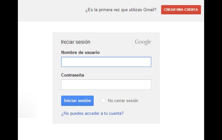 Desde Google Apps Status señalan que han recibido quejas de usuarios y reconocen que ha habido una interrupción del servicio. ESPECIAL /