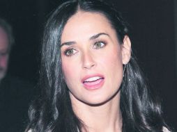 Las cosas no han ido bien para Demi Moore, en particular desde su rompimiento con Ashton Kutcher. ESPECIAL /