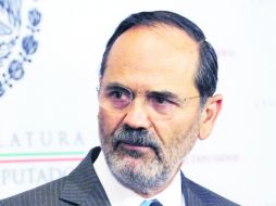 Gustavo Enrique Madero afirma que van apegados al Pacto por México. NTX /