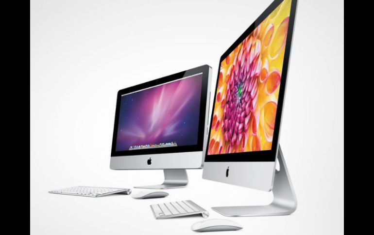 El iMac viene de serie con 8 GB de memoria y un disco duro de 1 TB. ESPECIAL /