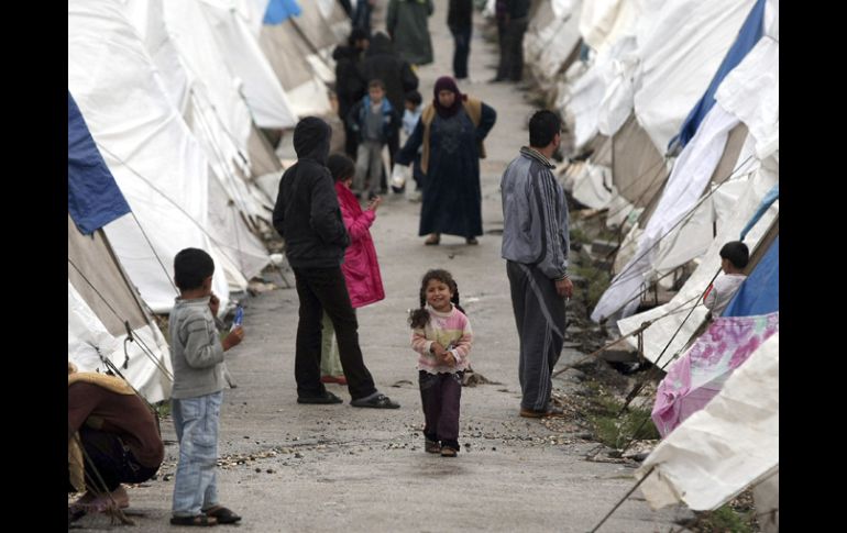 La guerra civil en Siria ha dejado más de dos millones de refugiados. ARCHIVO /