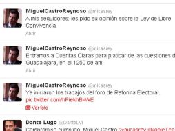 Castro Reynoso llamó a los inconformes a exponer sus puntos de vistas sin incurrir en ofensas. ESPECIAL /