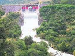 La presa Guanajuatense. Junto con la de Yuriria, es uno de los embalses que más líquido pueden enviar hacia el lago jalisciense. EL INFORMADOR /