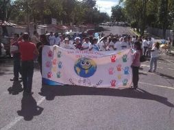 Contingente de la Marcha Mundial por el Día Internacional de las Personas Sordas y la Lengua de Señas.  /