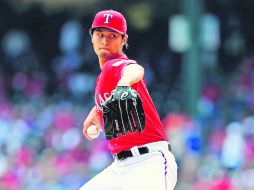 El lanzador japonés de los Rangers, Yu Darvish, terminó con 277 ponches, la mejor marca de las Grandes Ligas. AFP /