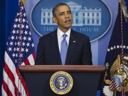 Barack Obama afirma que el Gobierno Federal es el empleador más grande de EU. EFE /