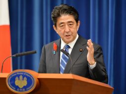 El primer ministro, Shinzo Abe, lo definió como ''la mejor solución posible'' para la economía nipona. AFP /