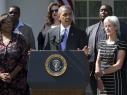 El presidente Obama habla desde la Casa Blanca sobre el cierre parcial del Gobierno de EU. AFP /