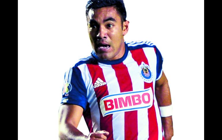 Marco Fabián podría poner su nombre junto al de máximos anotadores del chiverío ante las águilas. EL INFORMADOR /