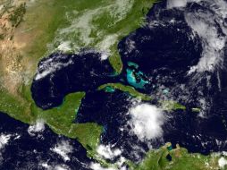 Imagen satelital de la tormenta Jerry. AFP /